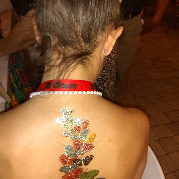 FASHION TEMPORARY FLORAL TATTOO - Picture 7 of 8